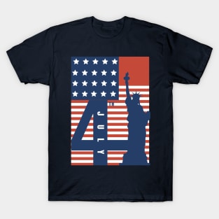 4th July Design T-Shirt